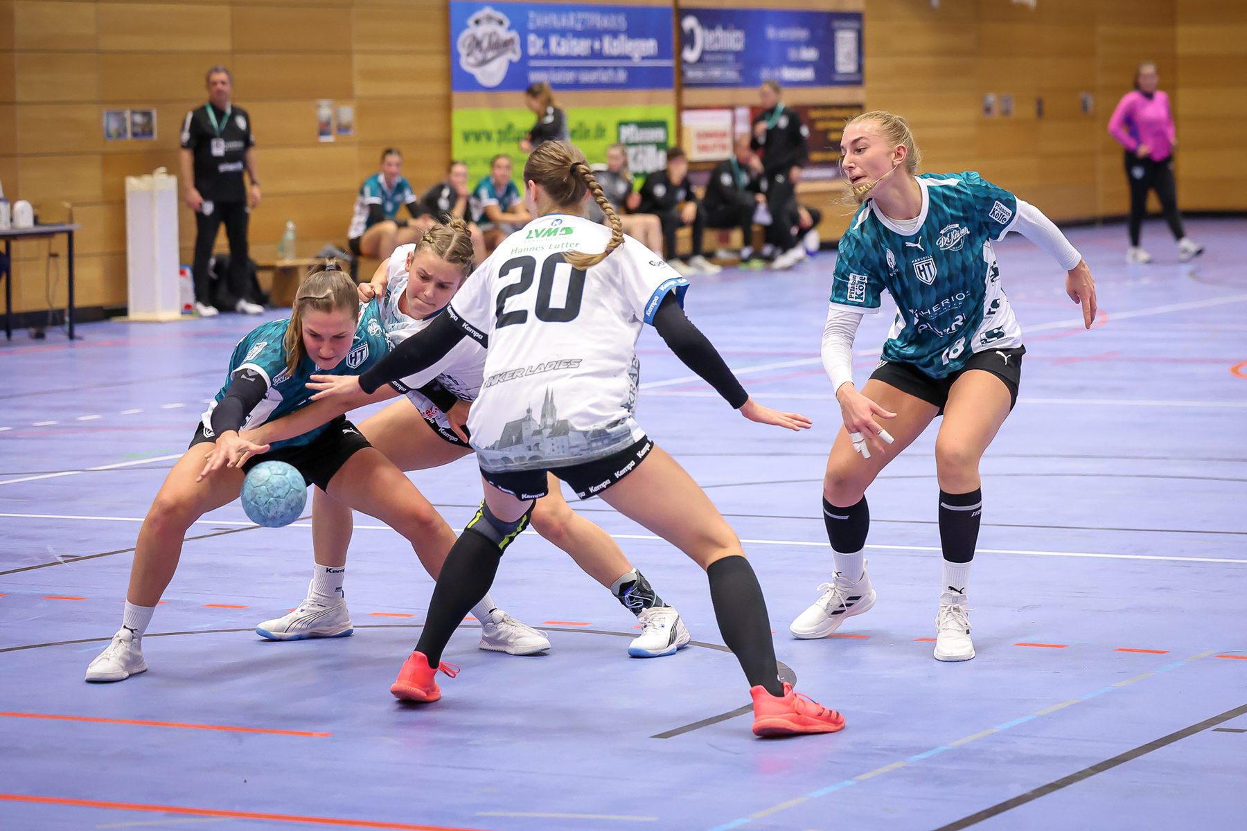 Handball-Aktion am Kreis